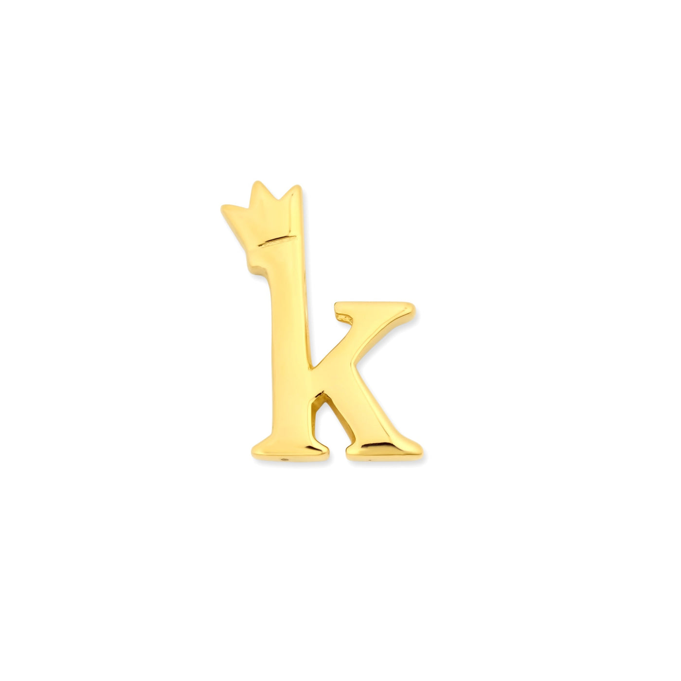 Mini Royal Initial Charm Gold Vermeil