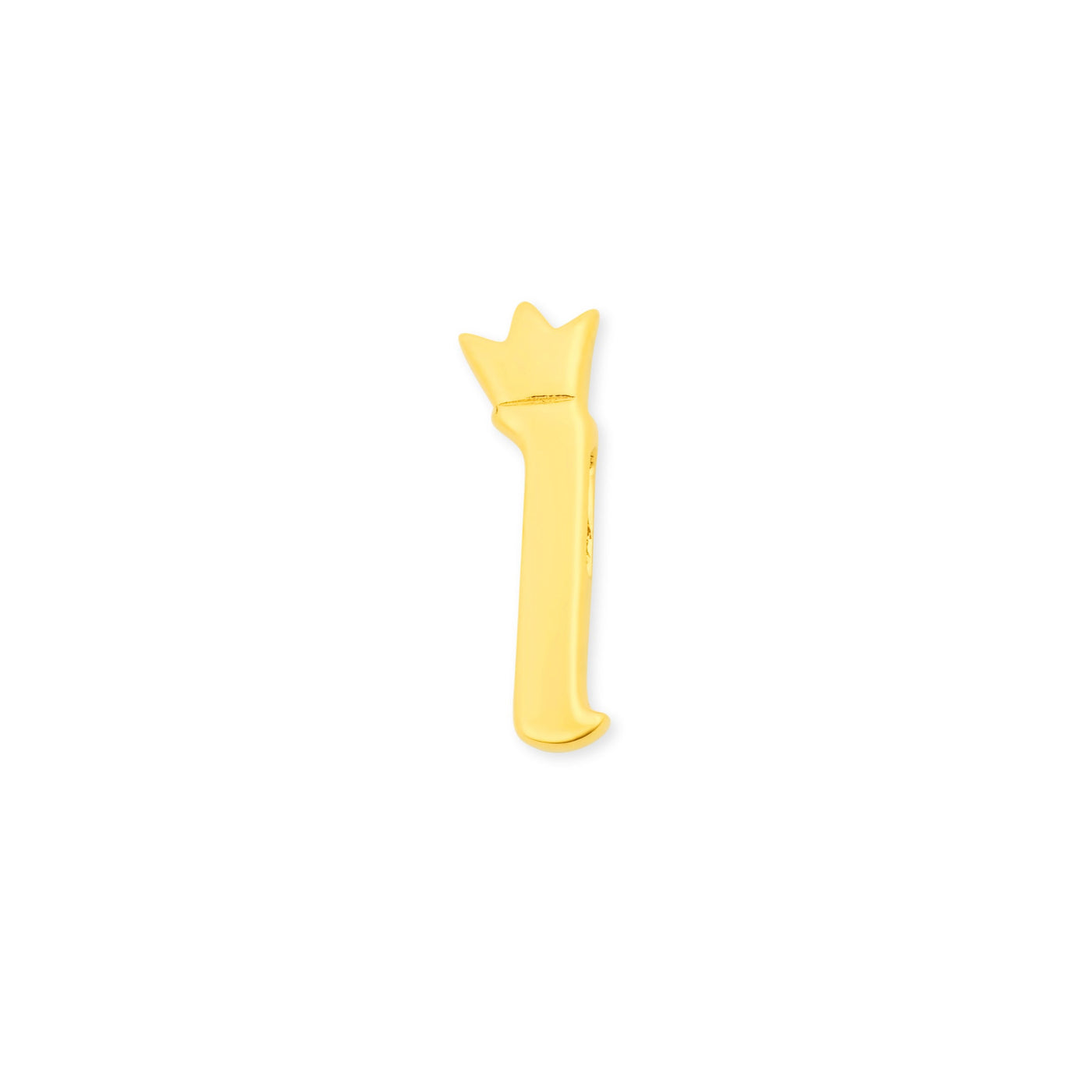 Mini Royal Initial Charm Gold Vermeil