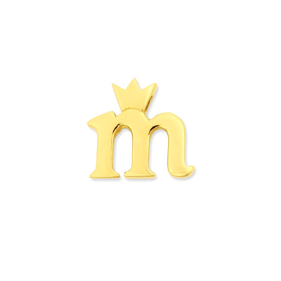 Mini Royal Initial Charm Gold Vermeil
