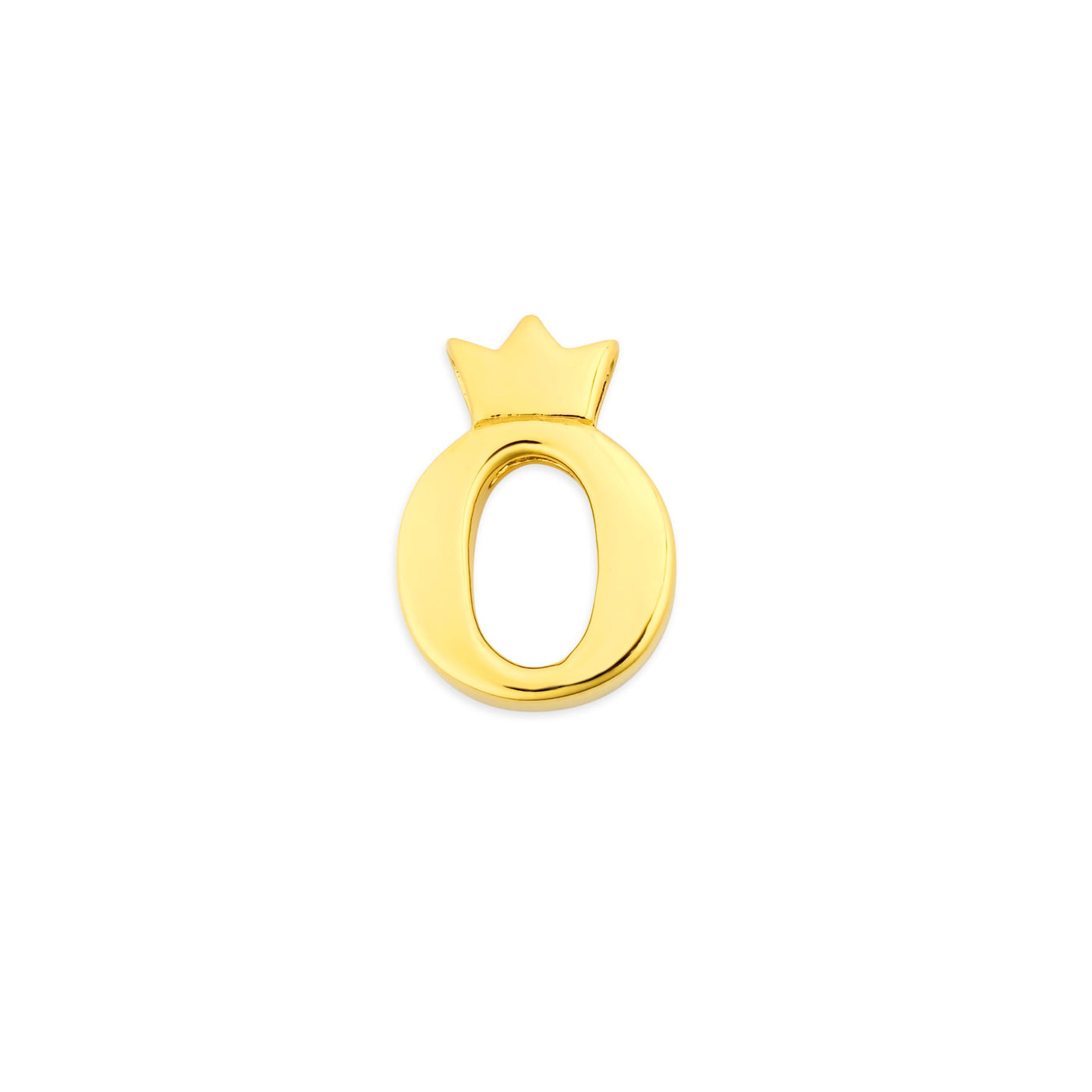 Mini Royal Initial Charm Gold Vermeil