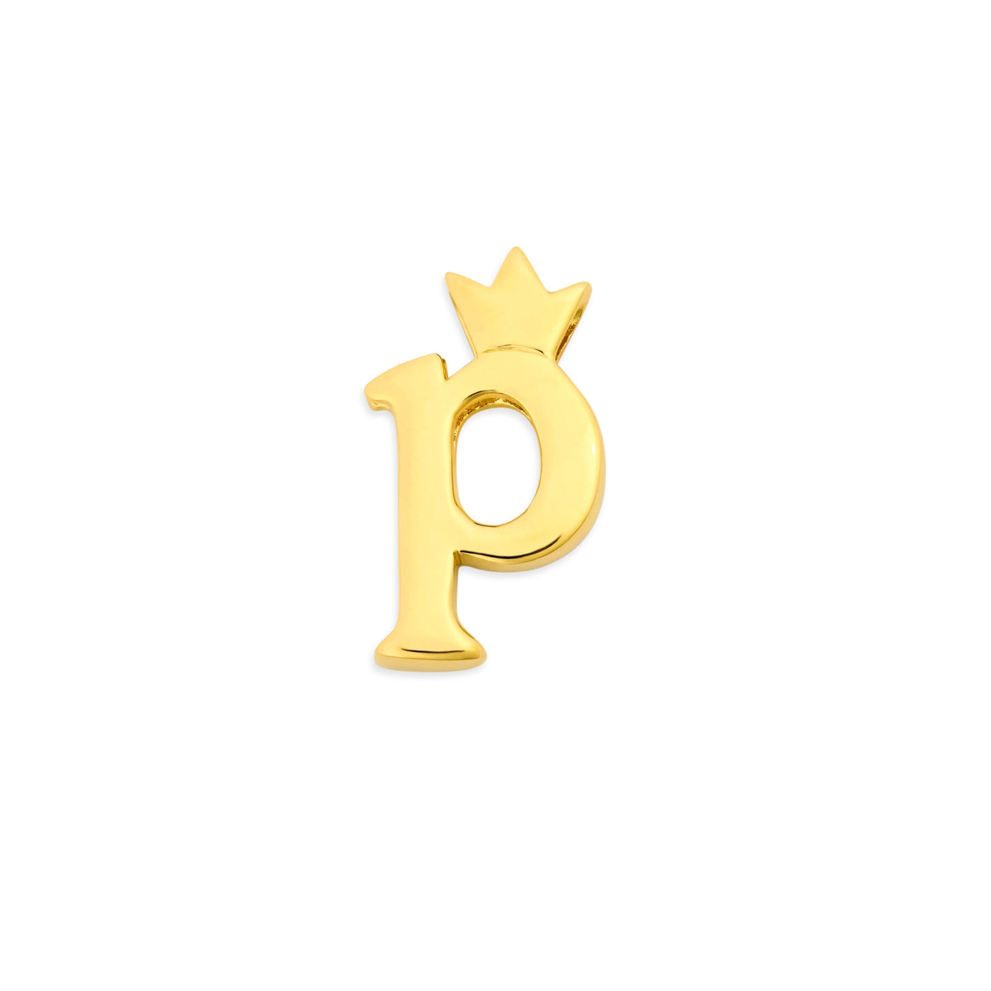 Mini Royal Initial Charm Gold Vermeil