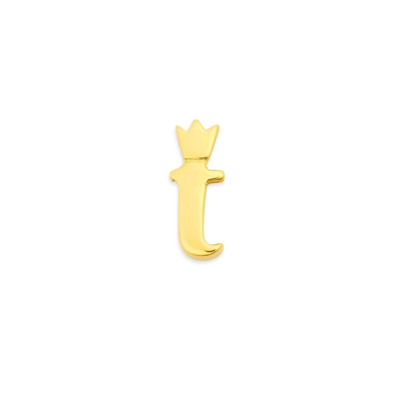 Mini Royal Initial Charm Gold Vermeil