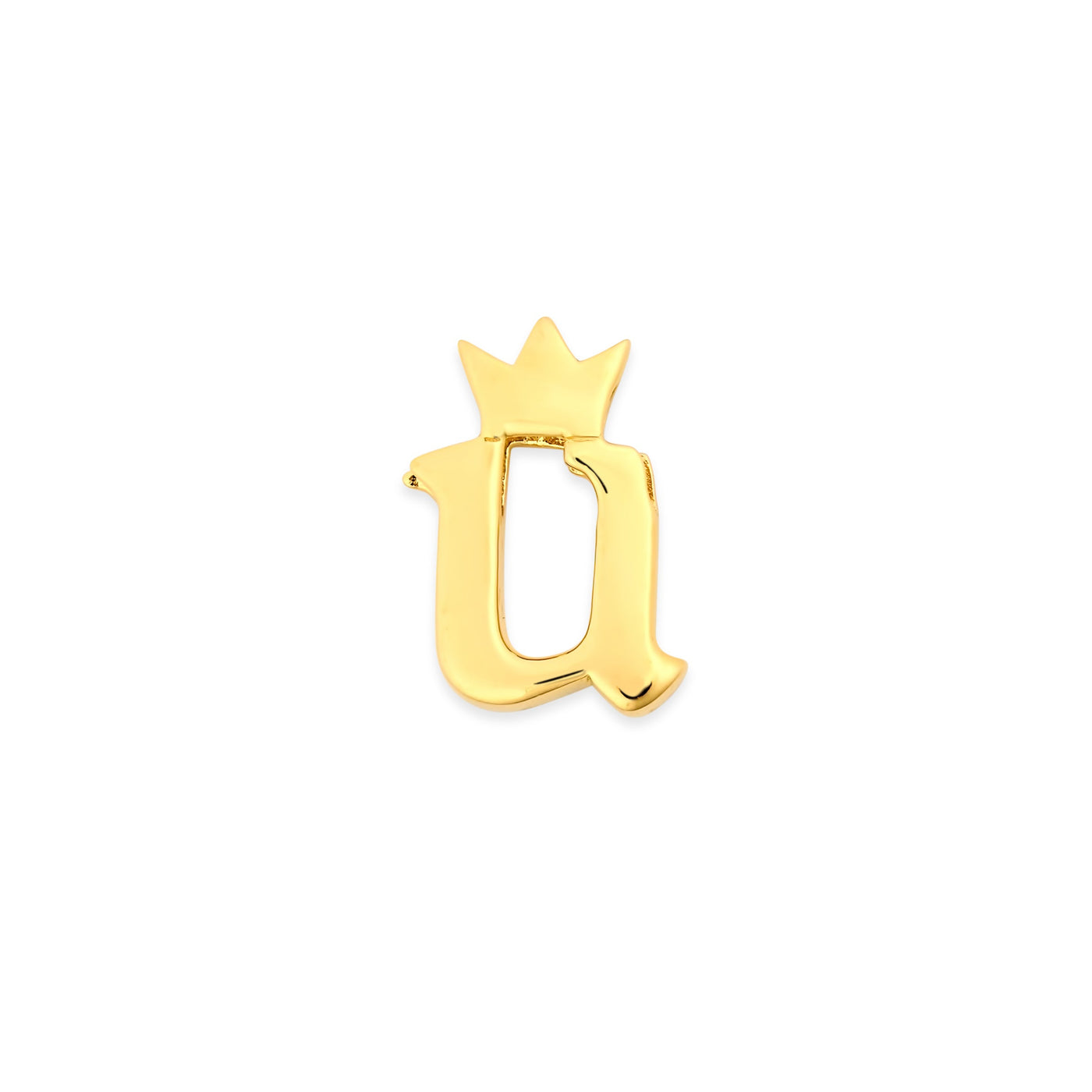 Mini Royal Initial Charm Gold Vermeil