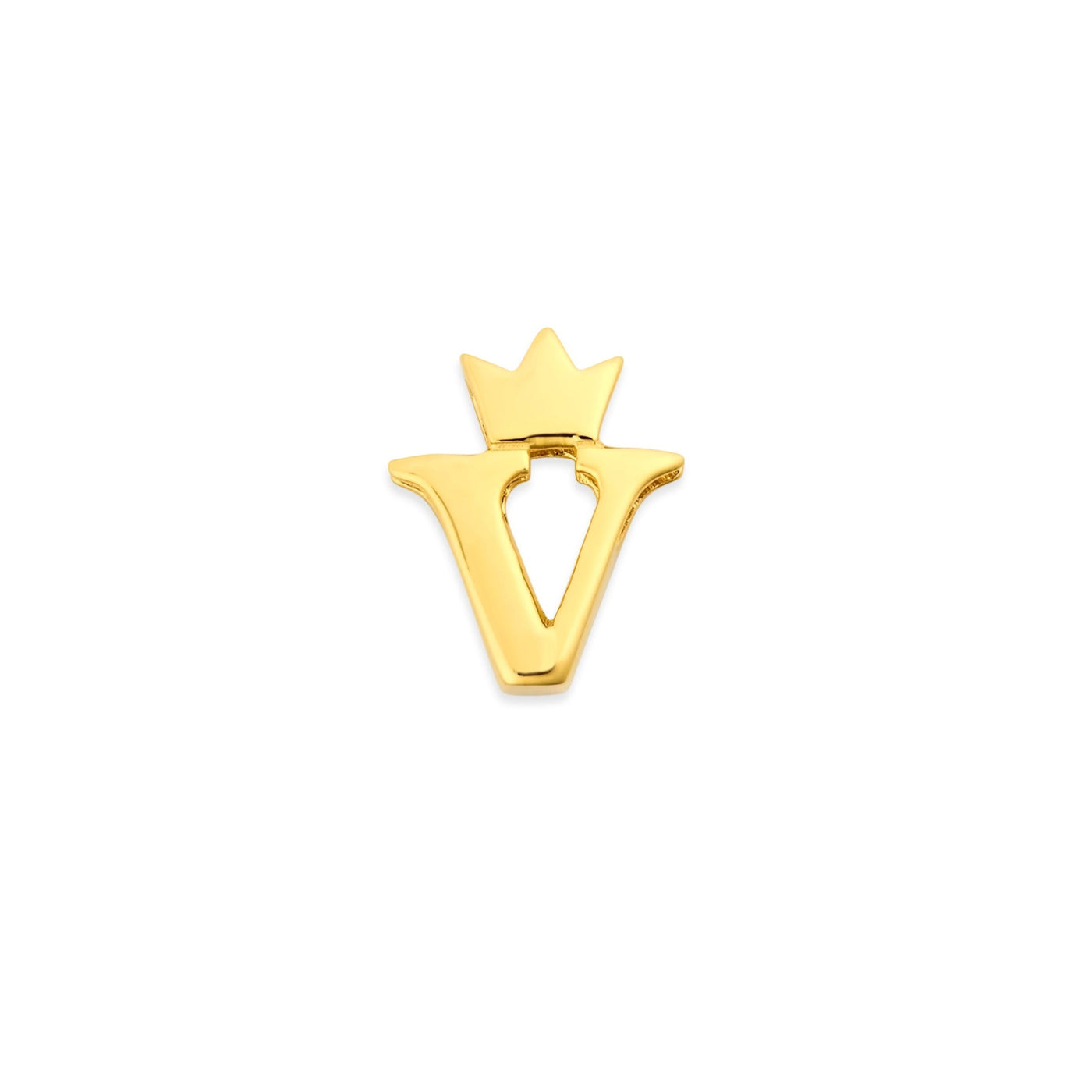 Mini Royal Initial Charm Gold Vermeil