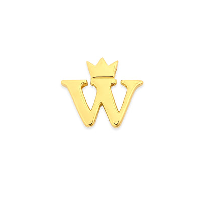 Mini Royal Initial Charm Gold Vermeil