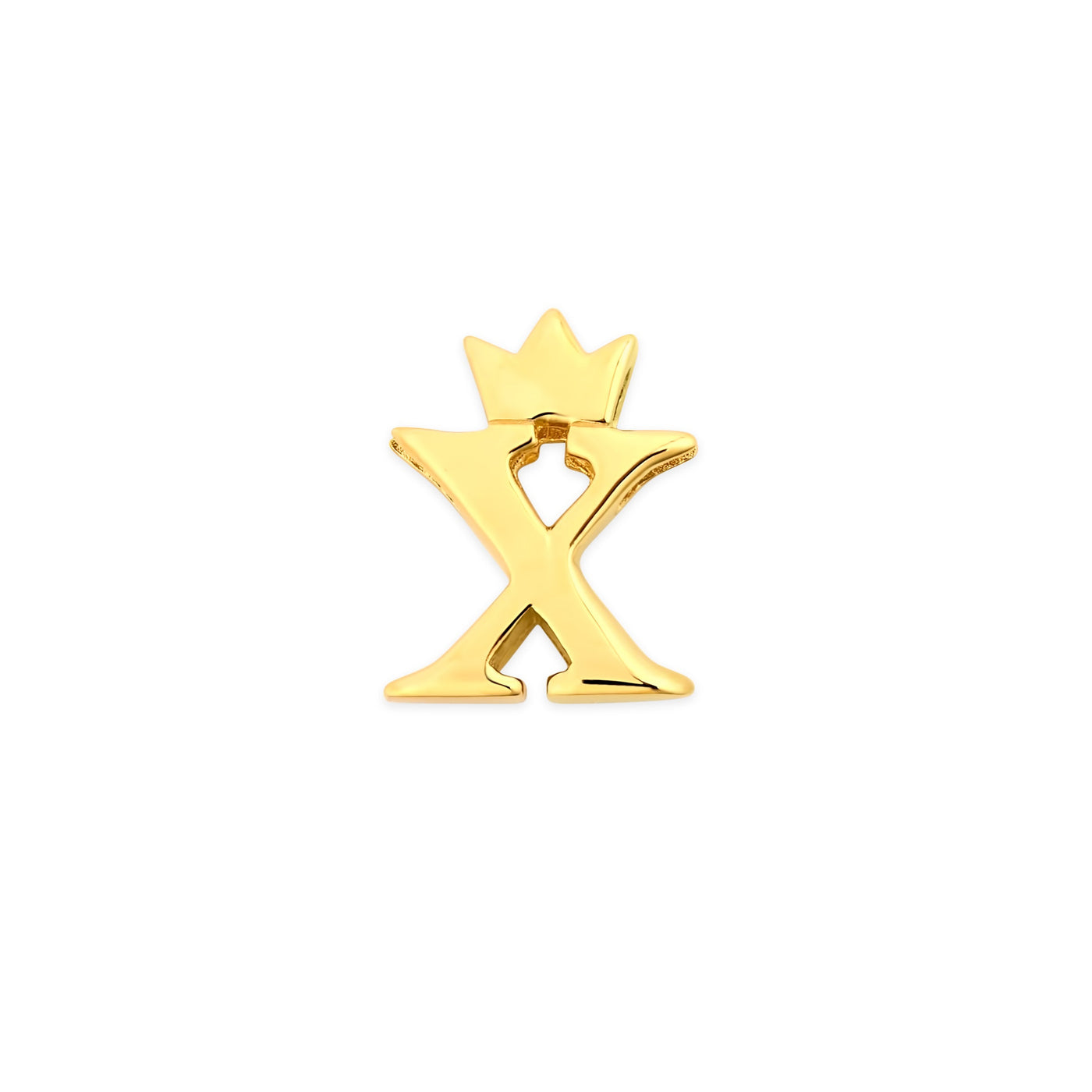 Mini Royal Initial Charm Gold Vermeil