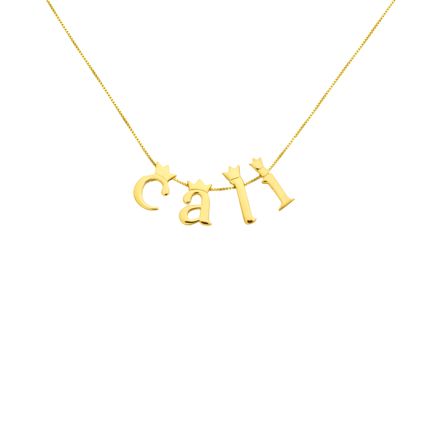 Mini Royal Initial Charm Gold Vermeil
