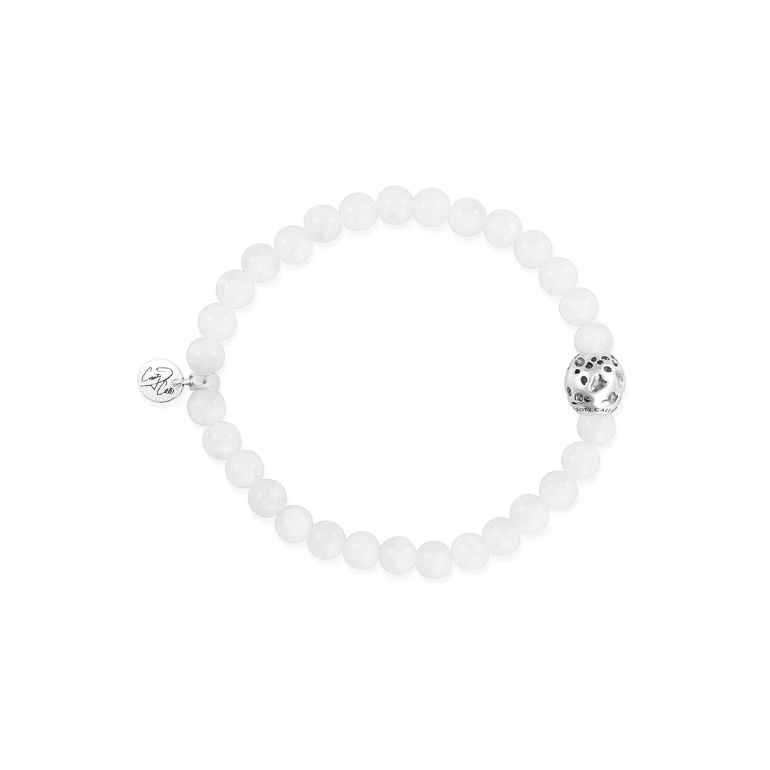 Moonstone Moon Rock Signature Stretch Bracelet – Cristy Cali