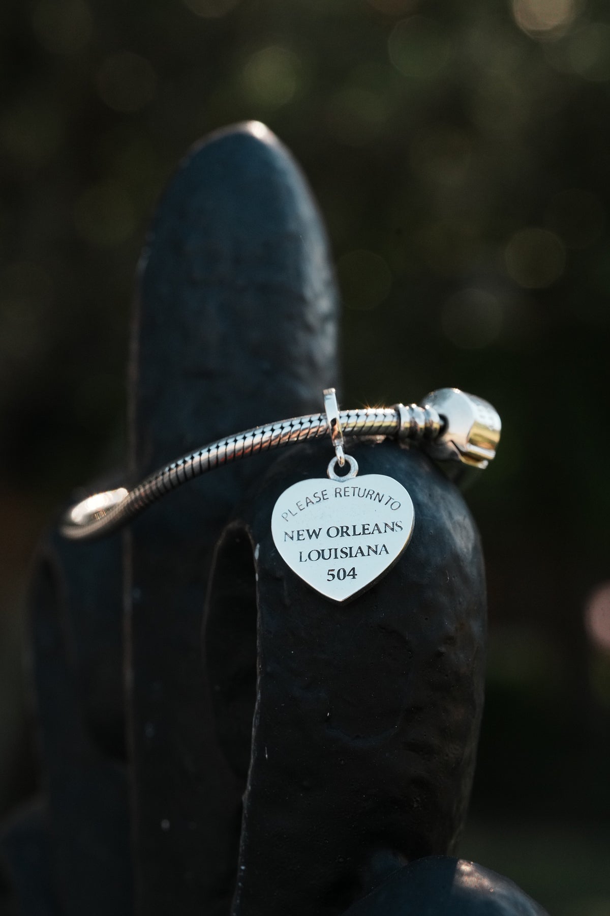 Please Return to New Orleans Heart Couture Charm – Cristy Cali