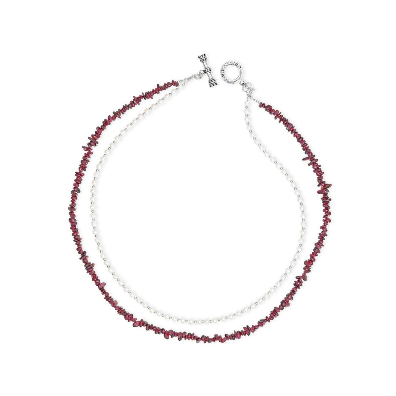 Passion & Grace Duet Signature Toggle Necklace