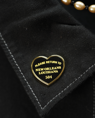 Please Return to New Orleans Enamel Pin