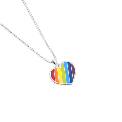Rainbow Harmony Heart - Large