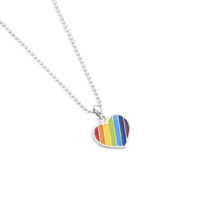 Rainbow Harmony Heart - Small