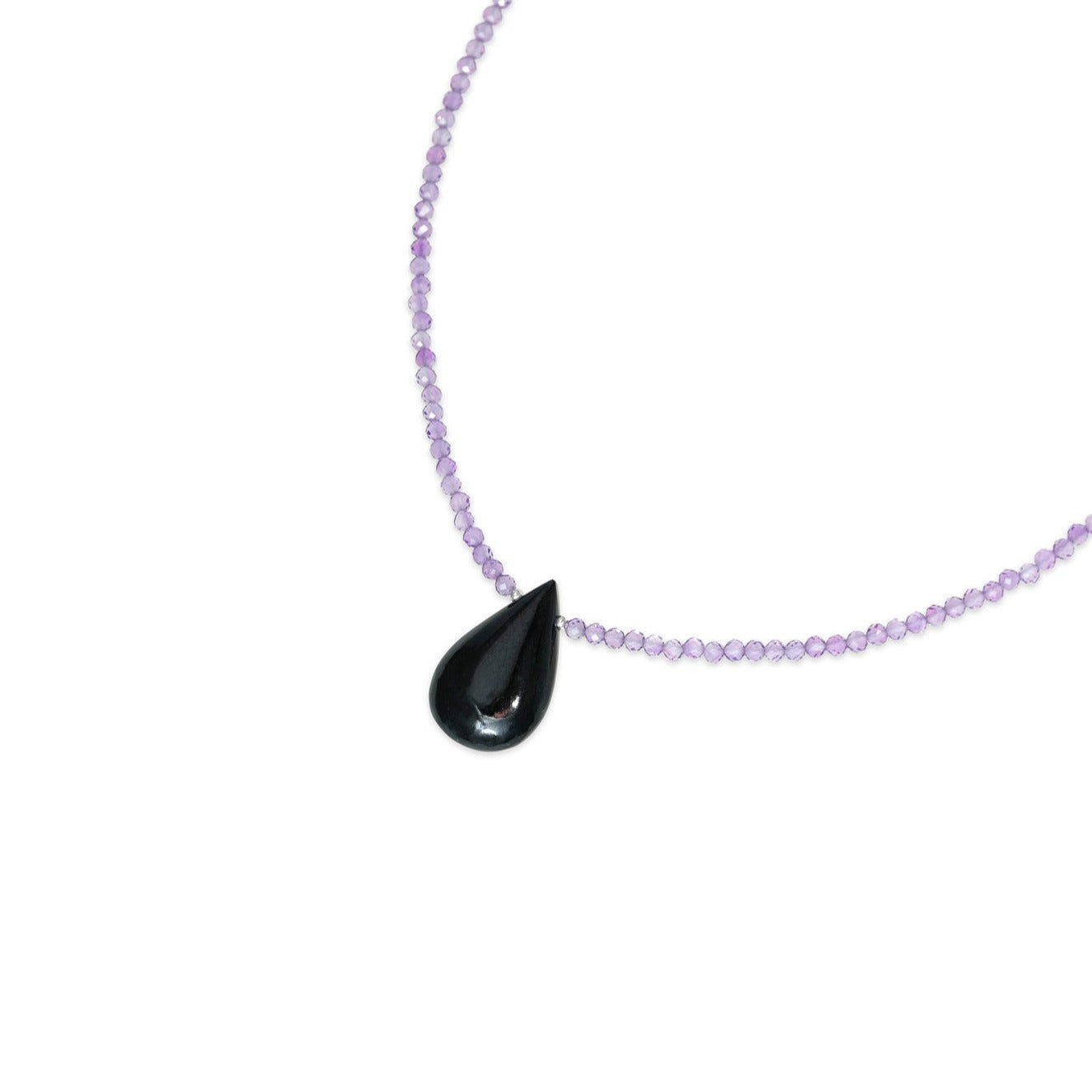 Alluring Amethyst & Mayan Jade Signature Necklace