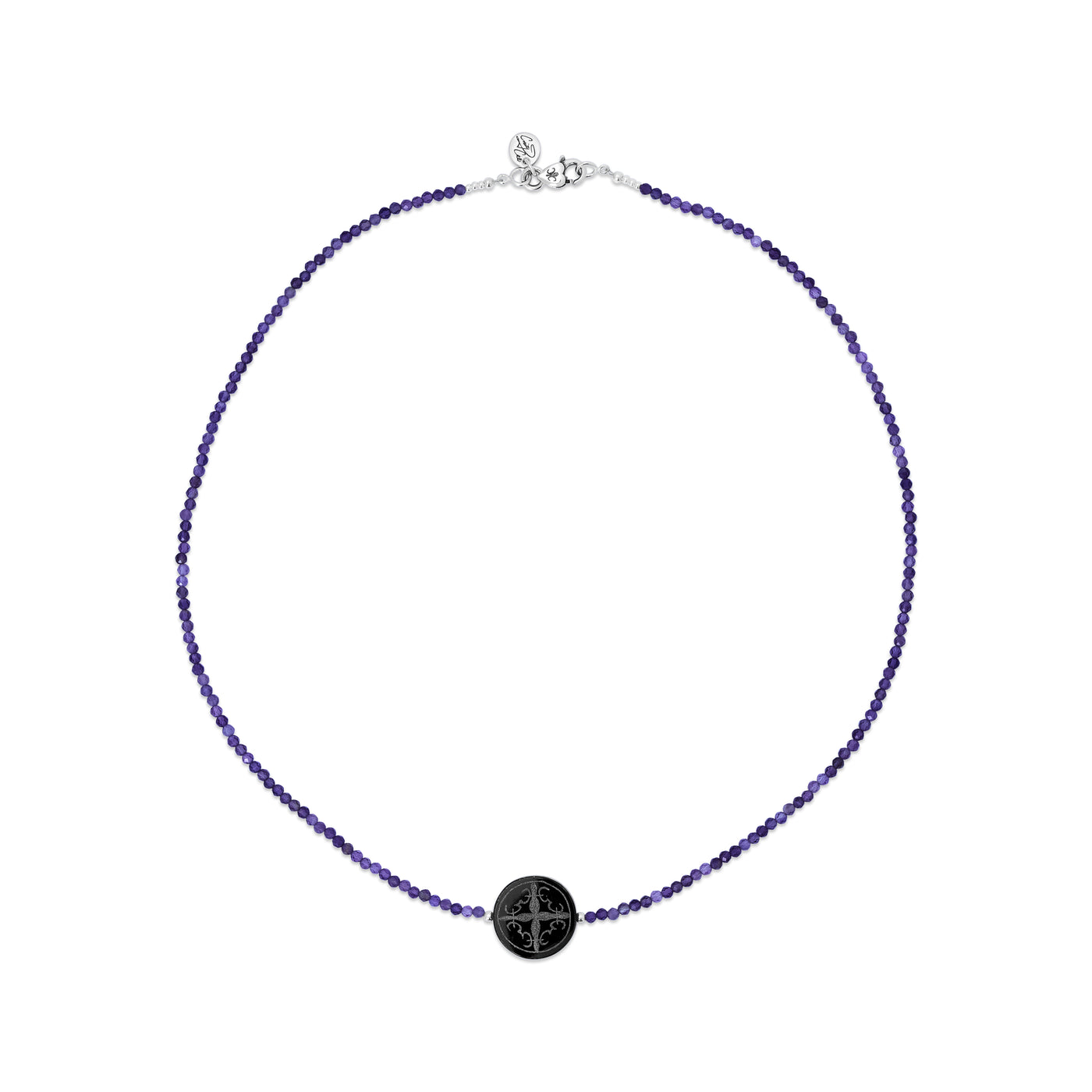 Raven Jade Cali Amulet Signature Amethyst Necklace