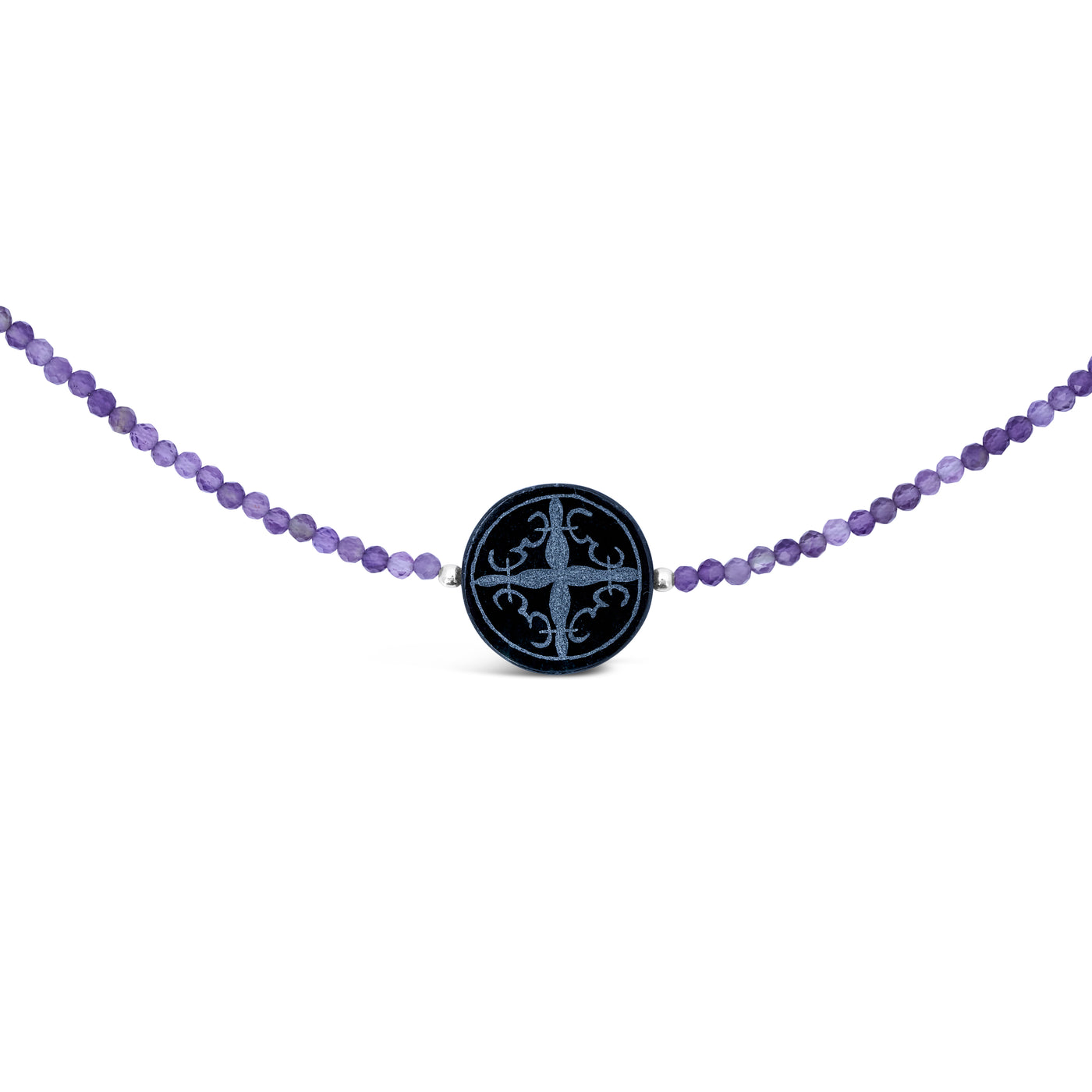 Raven Jade Cali Amulet Signature Amethyst Necklace