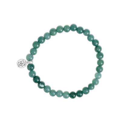 Jaguar Mayan Jade Signature Stretch Bracelet