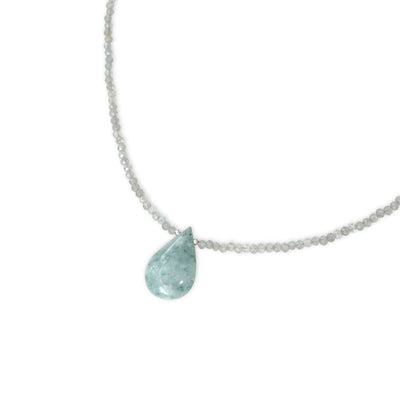 Luminous Labradorite & Mayan Jade Signature Necklace