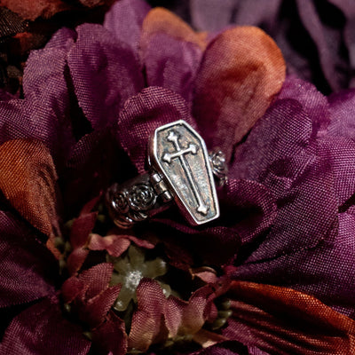 Shut The Coffin Door Rose Ring PREORDER