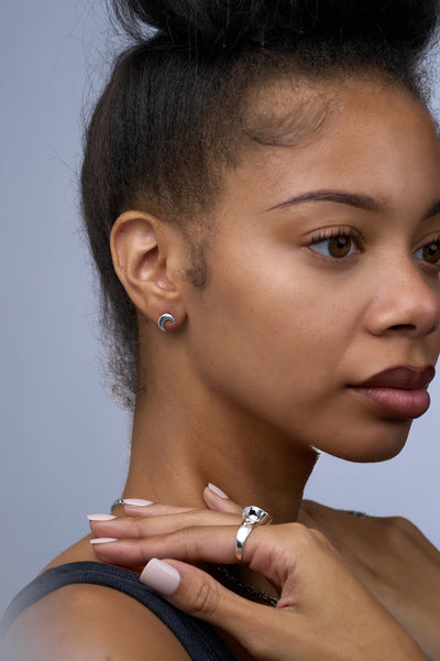 Star & Crescent Earrings