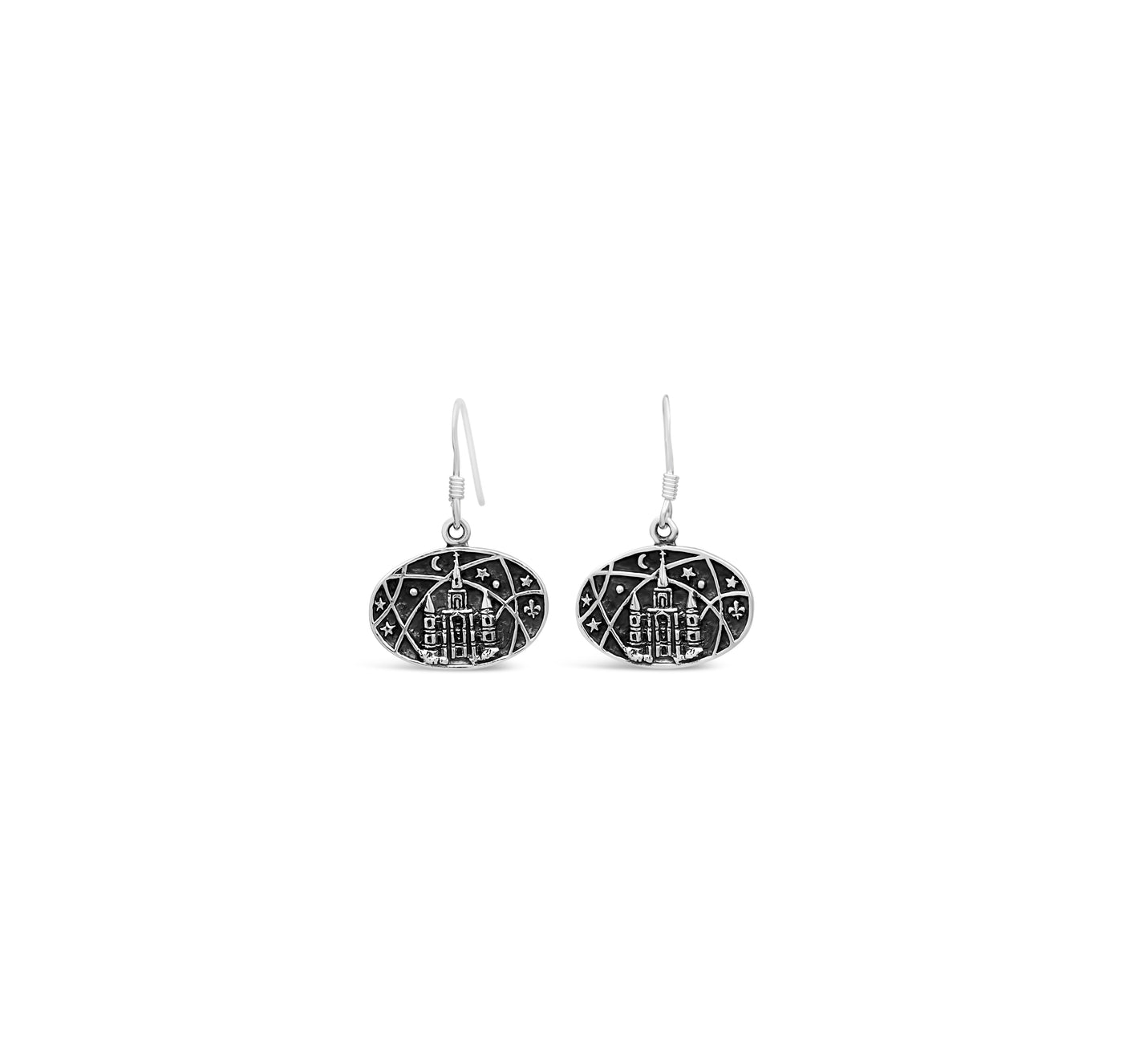 Starry St. Louis Cathedral Earrings