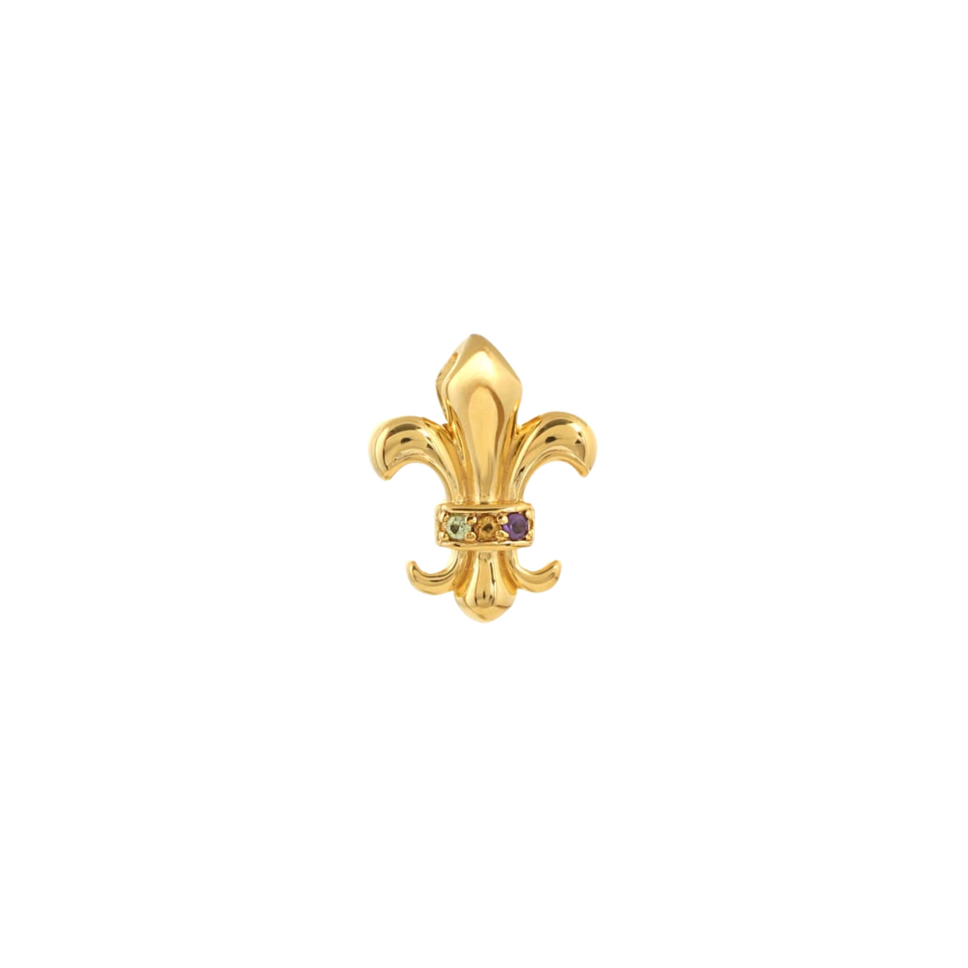 Trinity Nova Fleur de Lis Pendant Gold Vermeil PREORDER