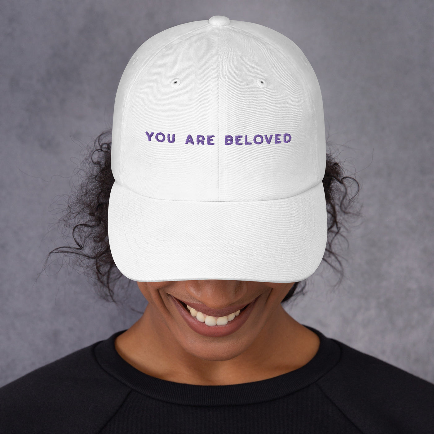 You Are Beloved White Cap