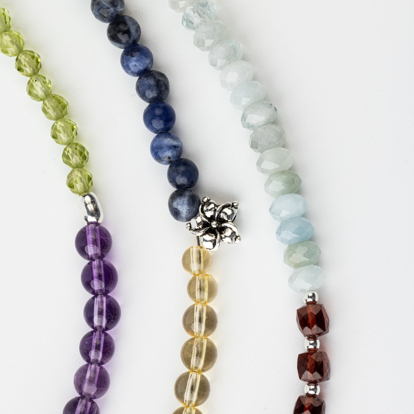 Havana Ooh La La Triple Multigemstone Signature Necklace
