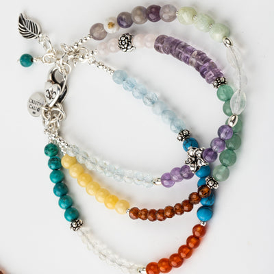Havana Ooh La La Triple Multigemstone Signature Bracelet