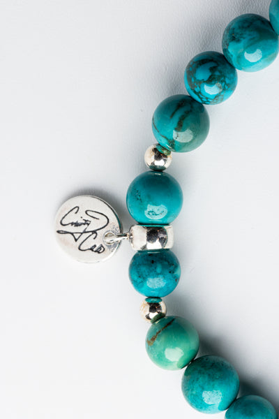 Purity Turquoise Signature Stretch Bracelet