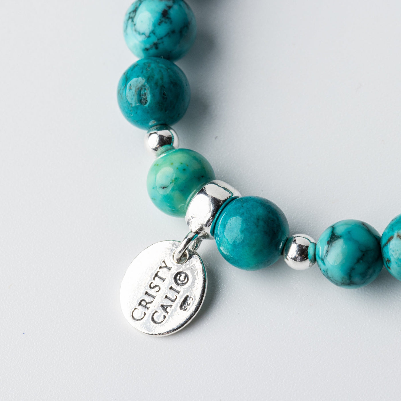 Purity Turquoise Signature Stretch Bracelet