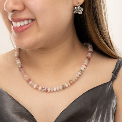 Divine Love Morganite & Pearl Signature Necklace