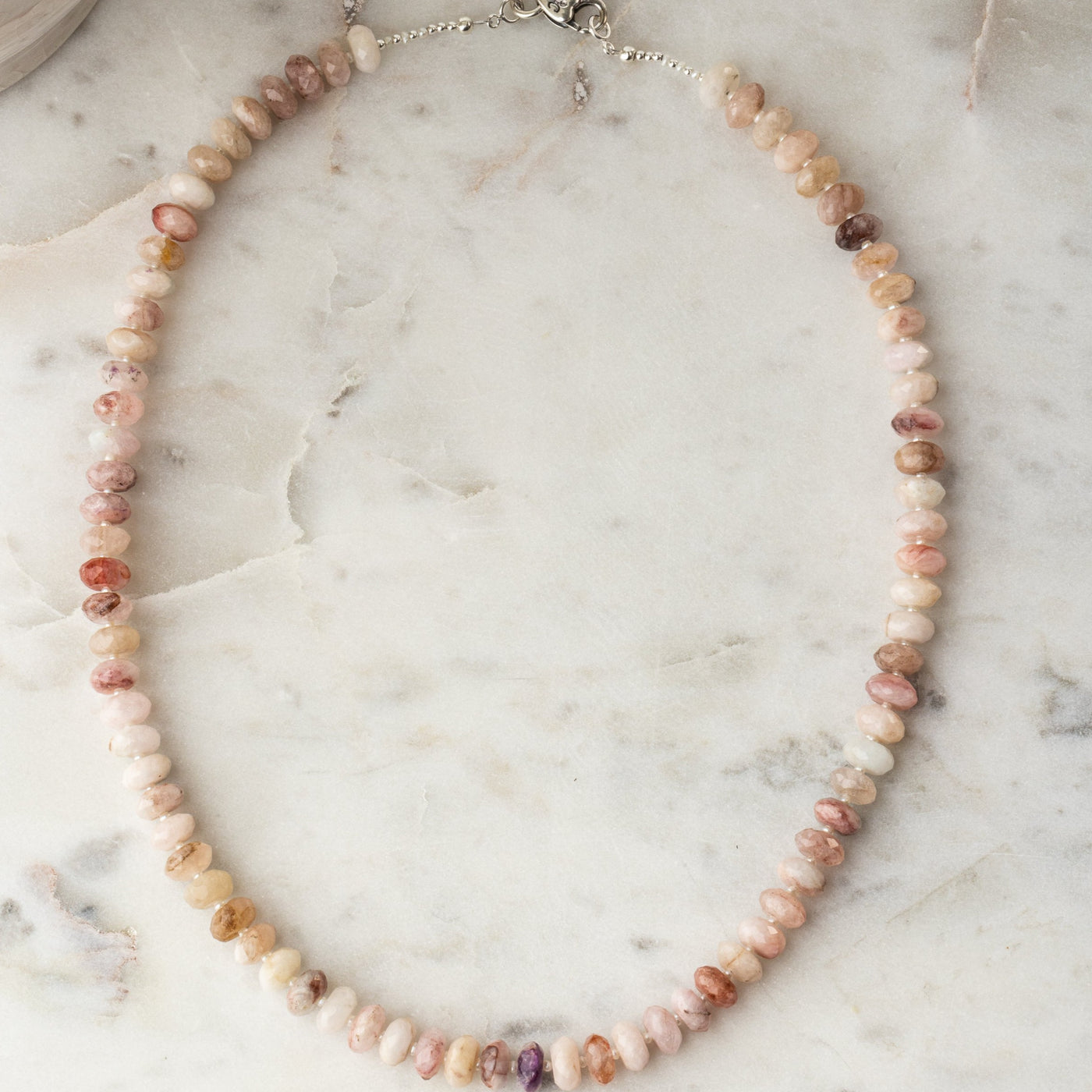 Divine Love Morganite & Pearl Signature Necklace