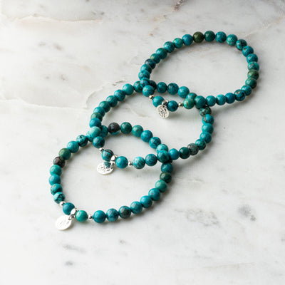 Purity Turquoise Signature Stretch Bracelet