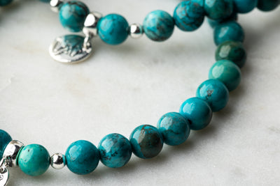 Purity Turquoise Signature Stretch Bracelet