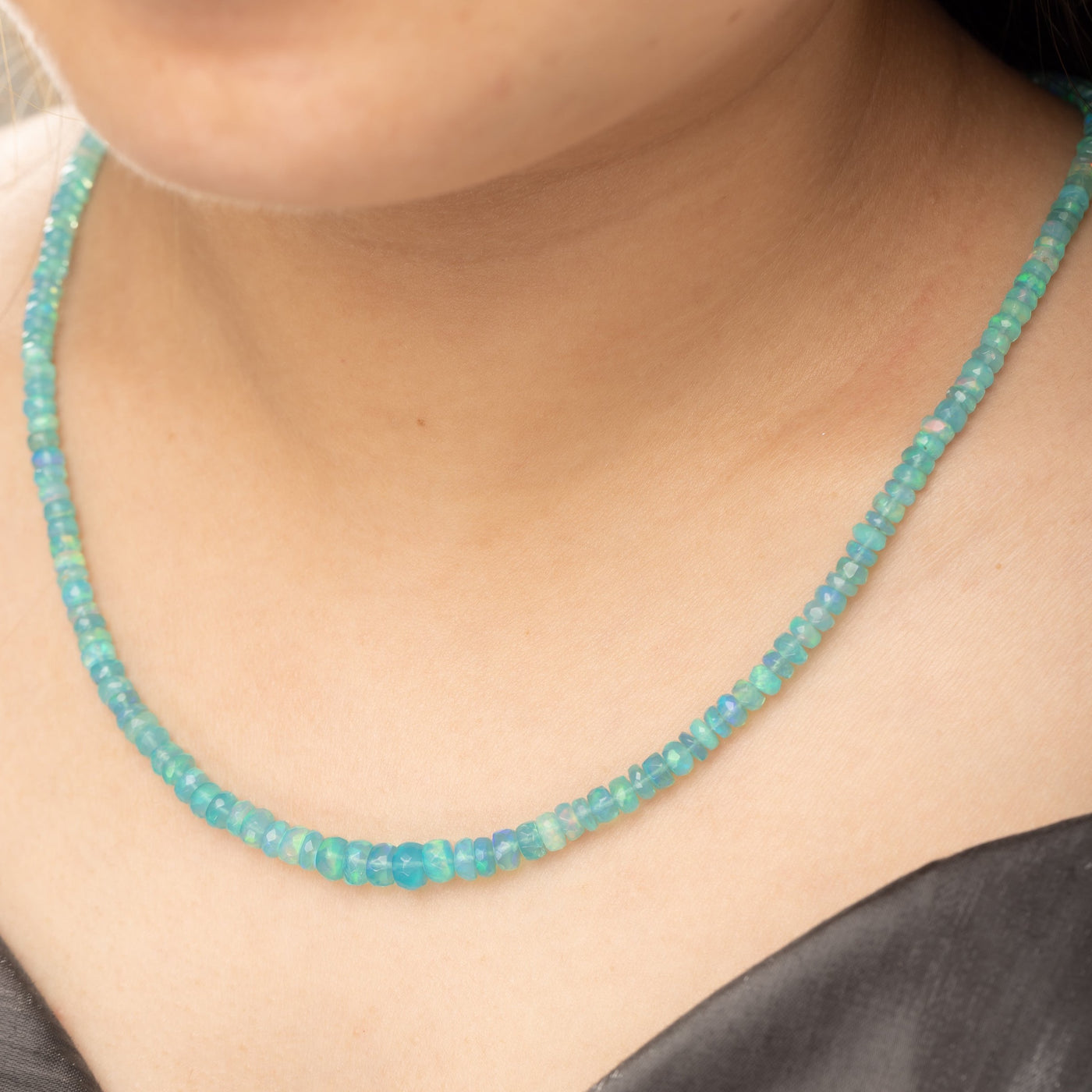 Under The Sea Paraiba Opal Signature Necklace