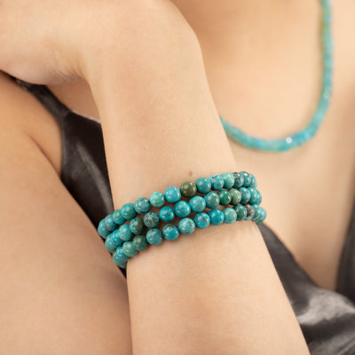 Purity Turquoise Signature Stretch Bracelet