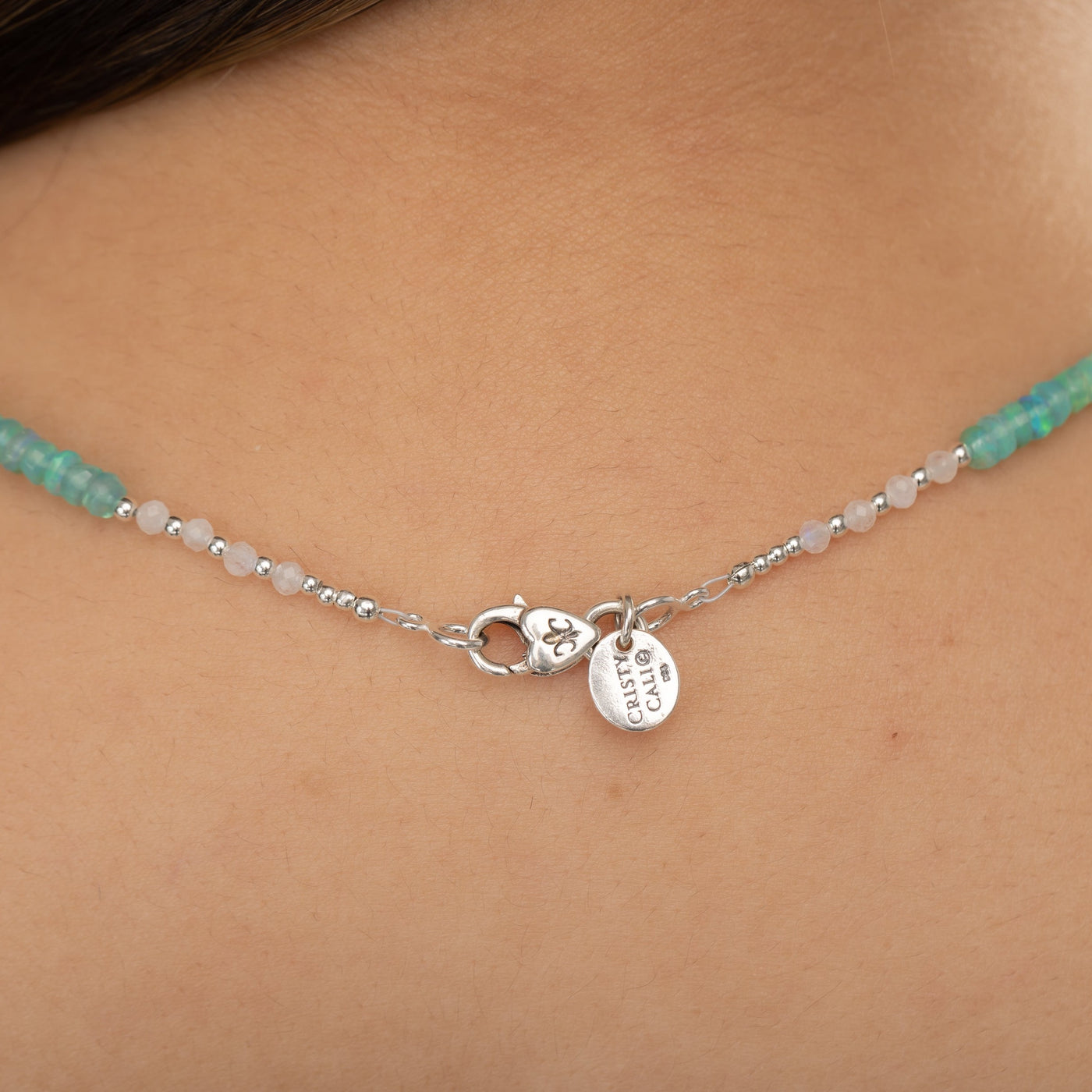 Under The Sea Paraiba Opal Signature Necklace