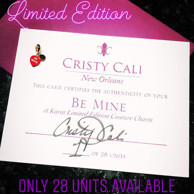 Be Mine 18K Gold Limited Collector's Edition Couture Charm