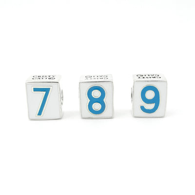 New Orleans Street Tile Number Couture Charm (sold individually)