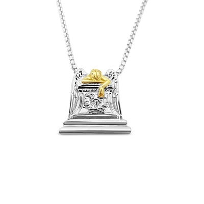 Angel of Grief Mixed 18K Gold