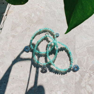 Heart Chakra Green Aventurine Signature Stretch Bracelet