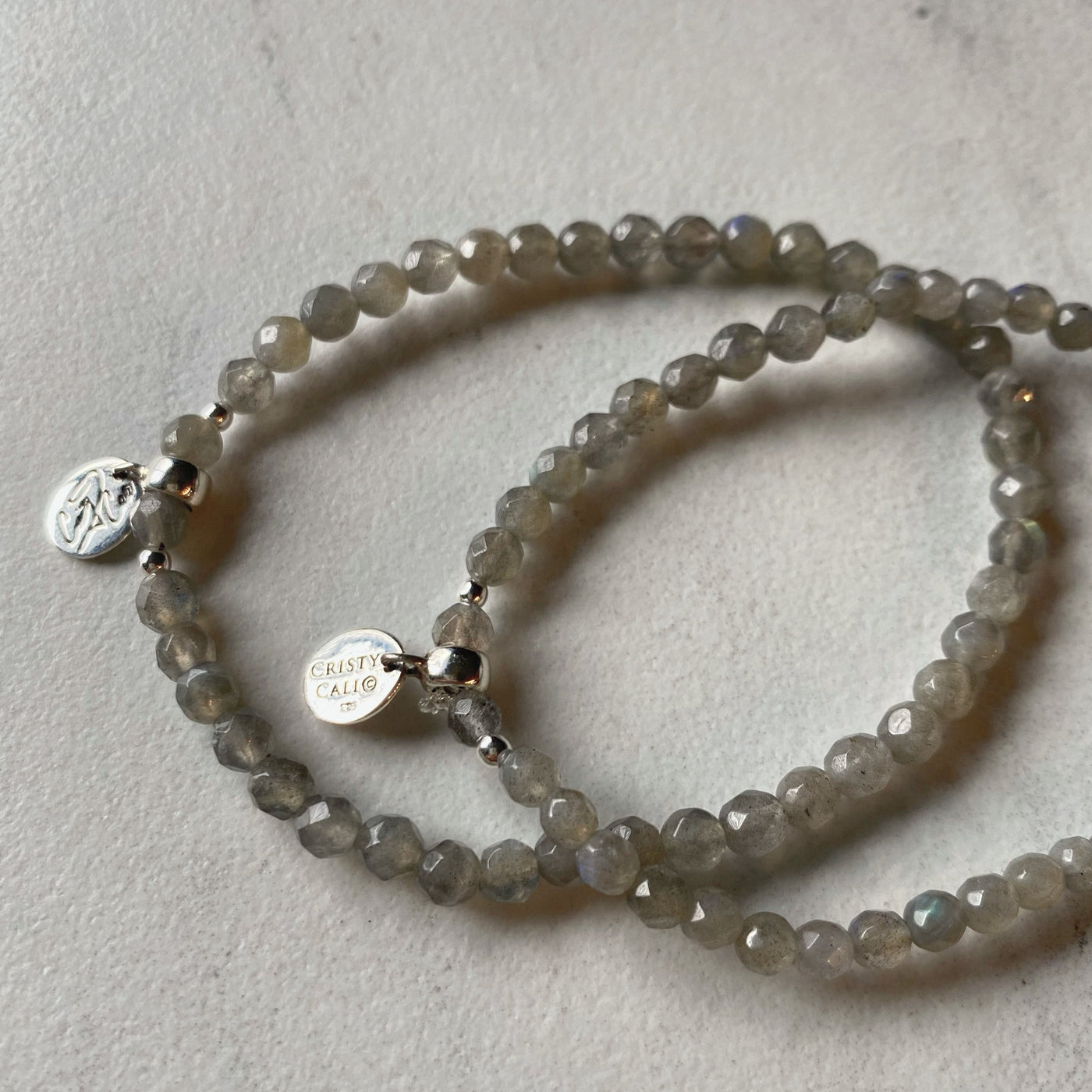 Intuitive Vision Labradorite Signature Stretch Bracelet