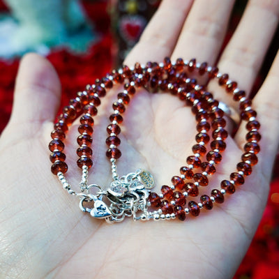 Spicy Romance Garnet Signature Classic Bracelet