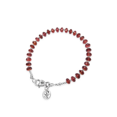 Spicy Romance Garnet Signature Classic Bracelet