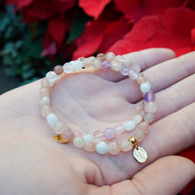 Sweetheart Signature Gemstone Stretch Bracelet