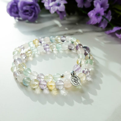 Forever Lundi Gras Gemstone Signature Stretch Bracelet