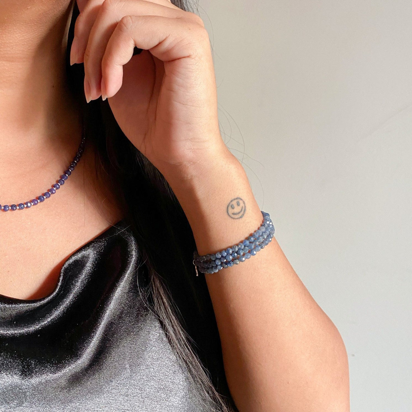 Intuition Sapphire Signature Stretch Bracelet