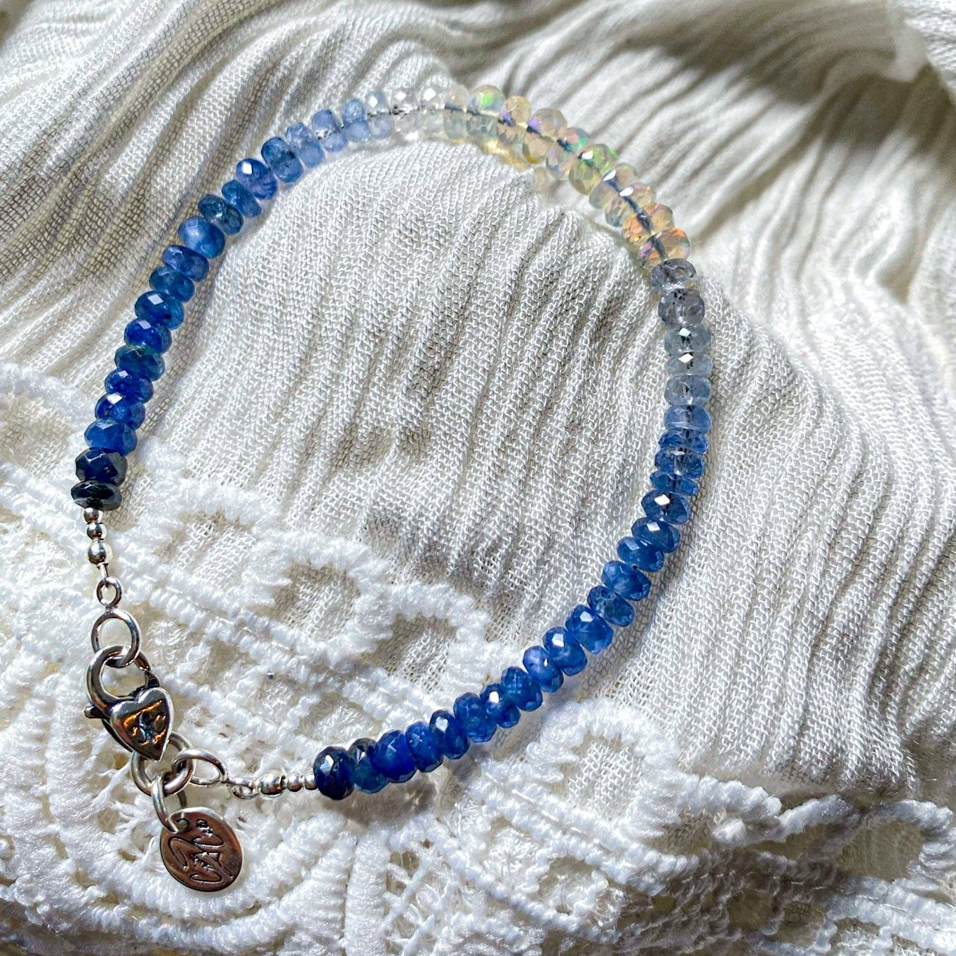 Cosmic Wisdom Sapphire Opal Classic Signature Bracelet