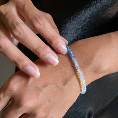Cosmic Wisdom Sapphire Opal Classic Signature Bracelet